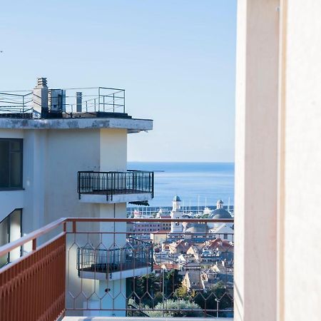 093 - Casa Panorama, Vista Mare E Vista Portofino, 500 Metri Centro Di Chiavari, Posto Auto Gratis Incluso Lägenhet Exteriör bild