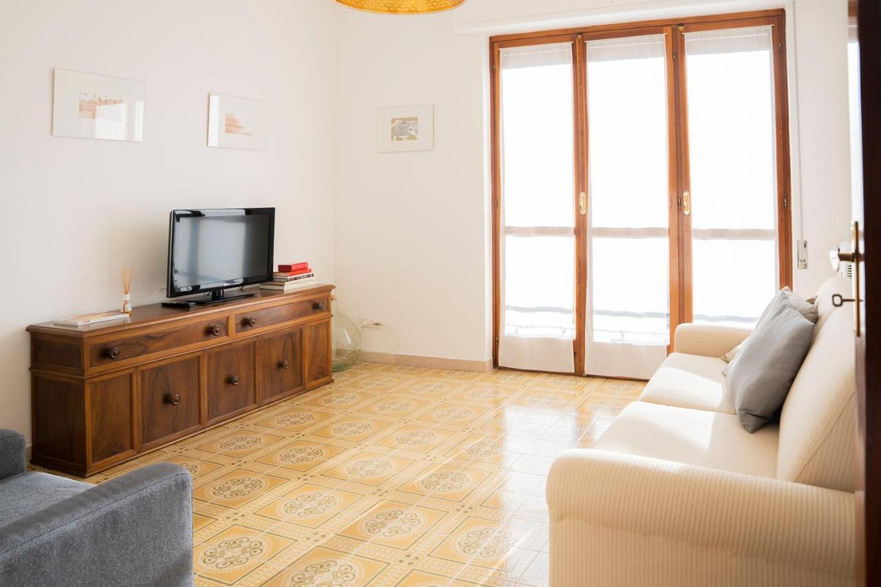 093 - Casa Panorama, Vista Mare E Vista Portofino, 500 Metri Centro Di Chiavari, Posto Auto Gratis Incluso Lägenhet Exteriör bild